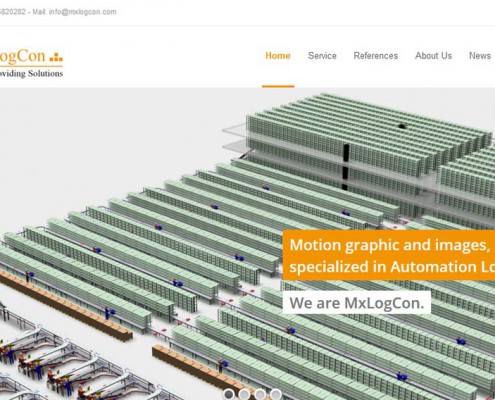 MXLogCon CMS, Webseite